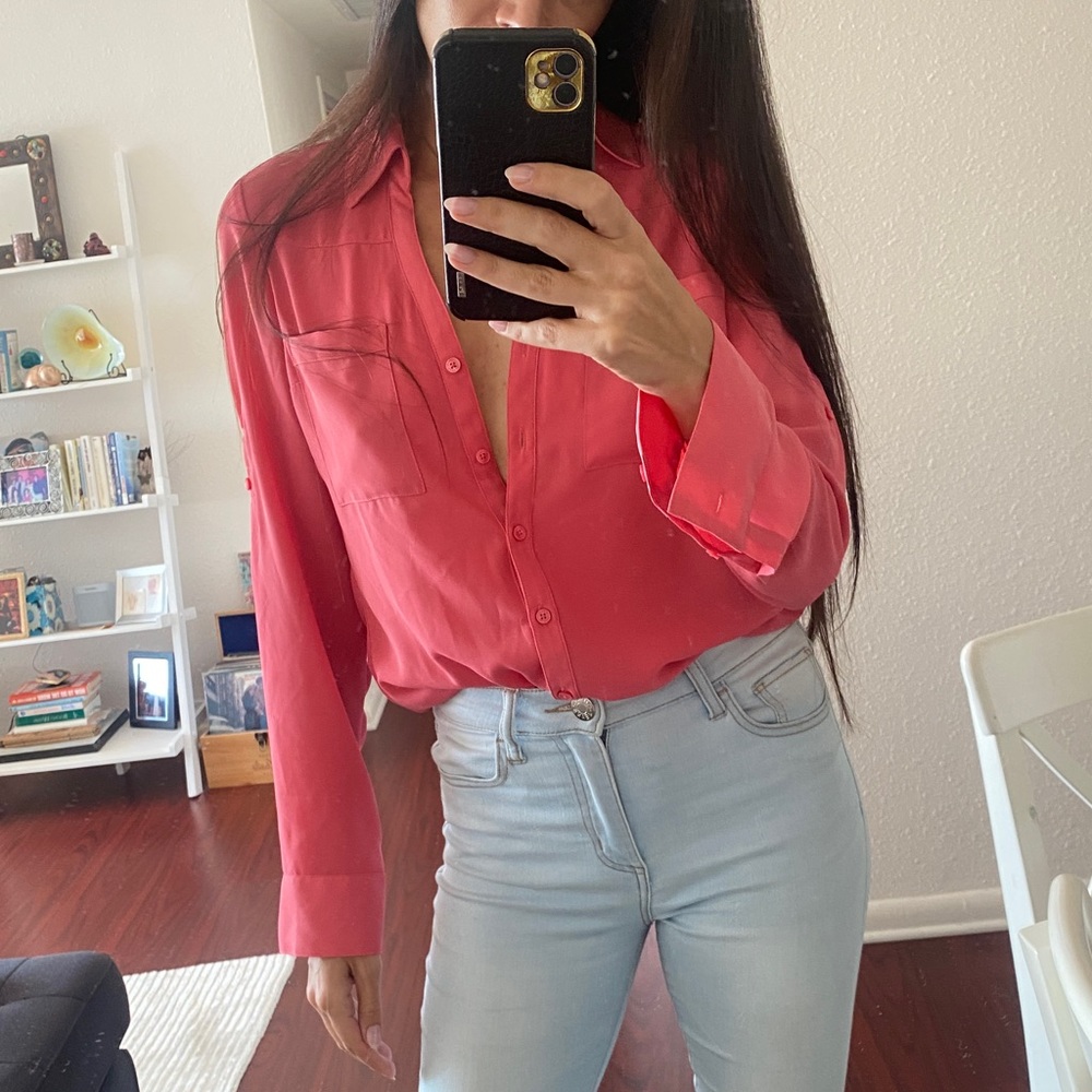 Express button down. Lightweight